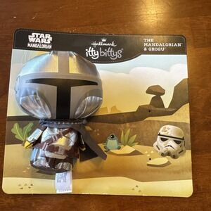 Hallmark itty bittys Star Wars Mandalorian Plush New
